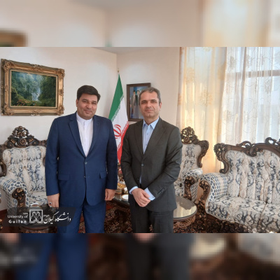 تأکید رئیس دانشگاه گیلان بر توسعه آموزش زبان فارسی در «خانه ایران» آکتائو قزاقستان