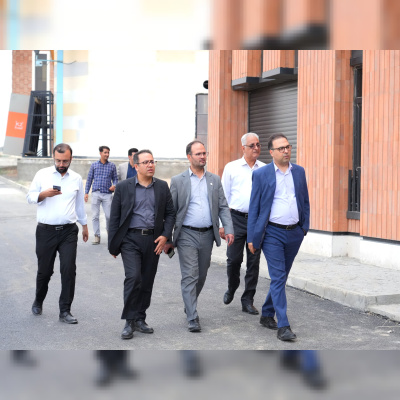 بازدید معاون فناوری و نوآوری وزارت علوم از پروژه‌های عمرانی پارک علم و فناوری مرکزی