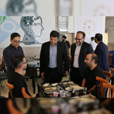 بازدید دکتر قنبری باغستان از دانشگاه صنعتی قم و بررسی دغدغه‌های دانشجویان