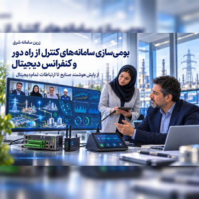 بومی‌سازی سامانه‌های کنترل از راه دور و کنفرانس دیجیتال در زرین سامانه شرق
