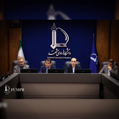 نشست مشترک رئیس دانشگاه فردوسی مشهد با رئیس موسسه استنادی و پایش علم و فناوری جهان اسلام ISC