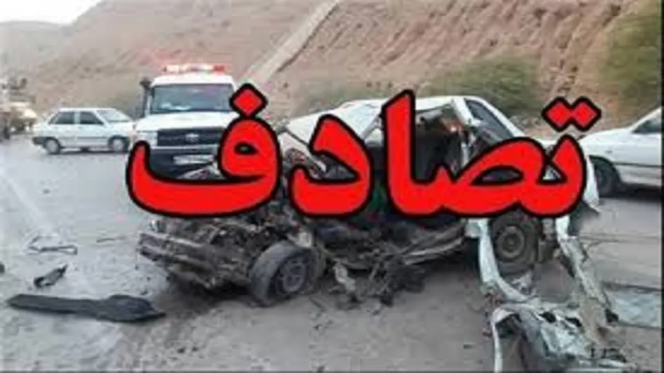 فوت و مصدومیت ۴ نفر بر اثر واژگونی پژو ۴۰۵ در اتوبان ساوه