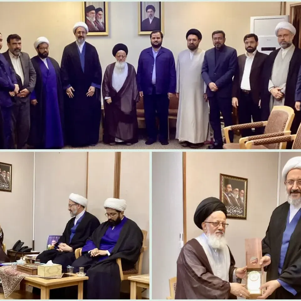 دیدار هیئت اعزامی دانشگاه قم با نماینده مقام معظم رهبری در عراق
